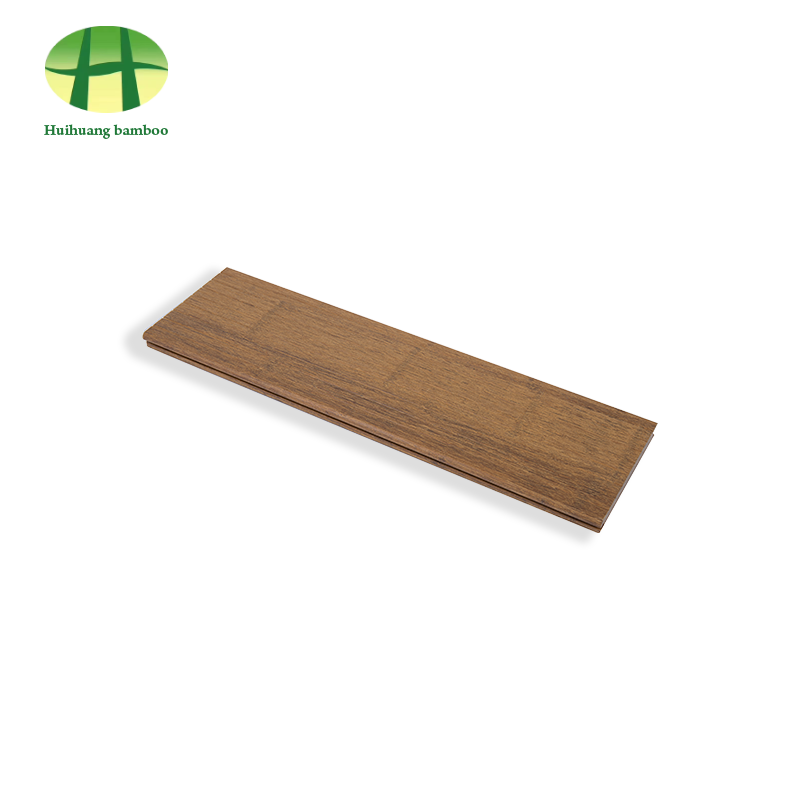 Természetes színű fényes nehéz bambusz padló