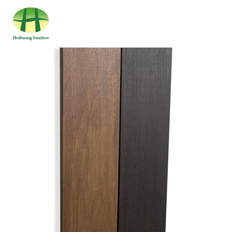Természetes színű fényes nehéz bambusz padló