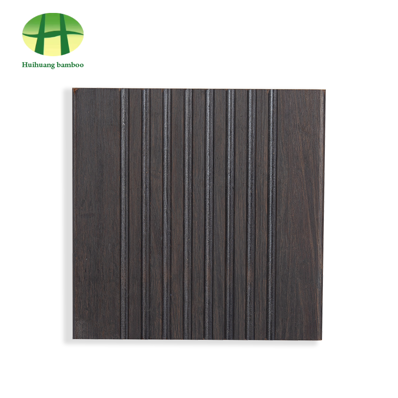 Nagy hullámú bambusz padló