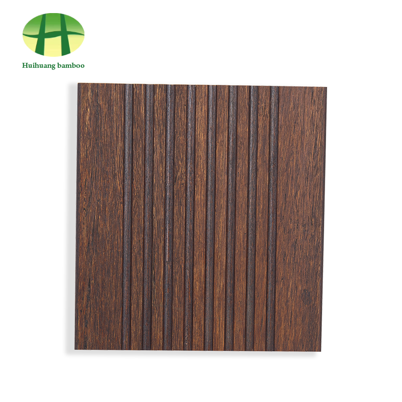 Nagy hullámú bambusz padló